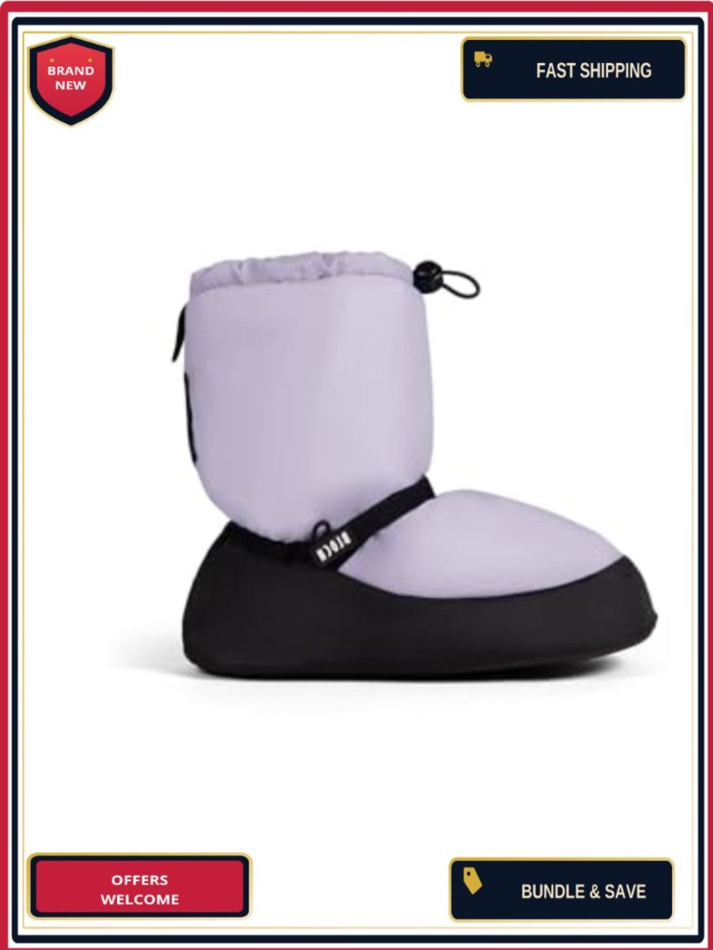 Women's Warm-Up Bootie Slippers Ballet Dance Ankle Boots Nylon